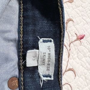Madewell - 10” High-Rise Skinny